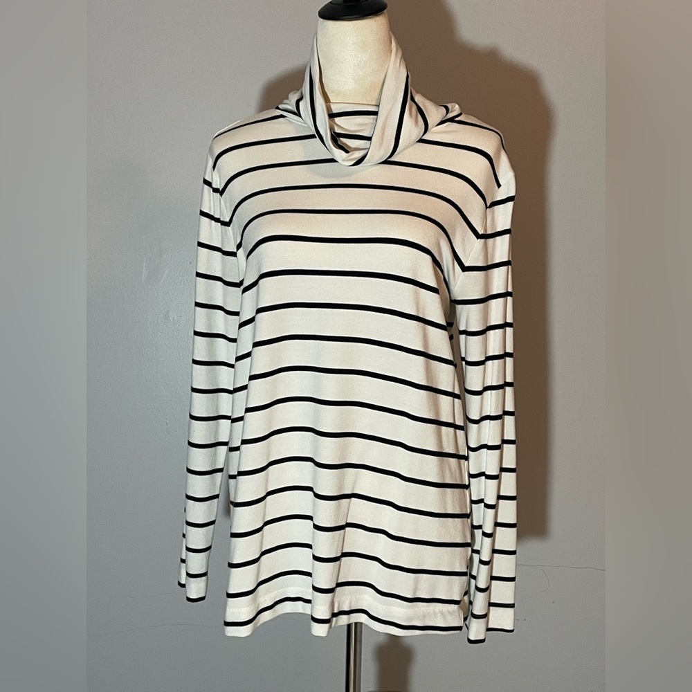 A New Day size Large loose turtleneck shirt.